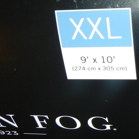 London Fog Dusty Blue Heavyweight Plush Blanket Bigger then King XXL🆕📦🏃🏻💨⚡ - Picture 9 of 16